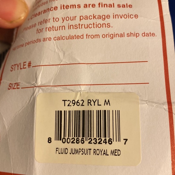 Fluid jumpsuit by studio EY - sleeveless, M - Picture 12 of 12